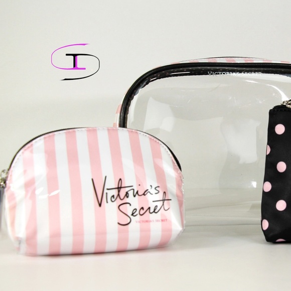 VICTORIA'S SECRET Travel Makeup Bag COSMETICS BAG - Picture 2 of 3